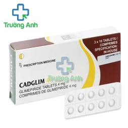 Cadglim 4 - Thuốc điều trị đái tháo đường tuýp 2